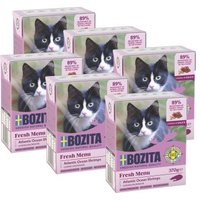 BOZITA Häppchen in Soße 6x370g Garnelen