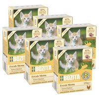 BOZITA Häppchen in Soße Kitten 6x370g