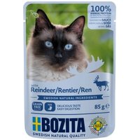 BOZITA Pouch Häppchen in Soße 12x85g Rentier