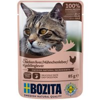 BOZITA Häppchen in Gelee 12x85g Hühnchenleber