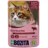 BOZITA Häppchen in Gelee 12x85g Rind
