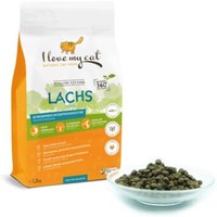 I love my cat Trockenfutter für Katzen mit Lachs - 1,2 kg