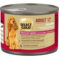 SELECT GOLD Nassfutter Hund Sensitive Adult Pferd und Tapioka 12x200 g