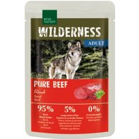 REAL NATURE WILDERNESS Nassfutter Hund, Adult, Pure Beef 48x100 g