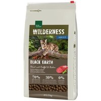 REAL NATURE WILDERNESS Trockenfutter Katze, Adult, Black Earth, Rind, Büffel & Huhn 2,5 kg