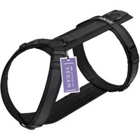 STUCH Geschirr Hund gepolstert schwarz XS