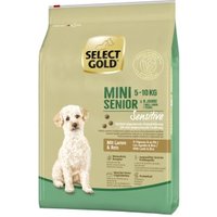 SELECT GOLD Sensitive Mini Senior Lamm & Reis 4 kg