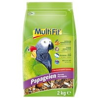 MultiFit Vollnahrung für Papageien 2kg
