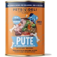 Pets Deli Junior Pute mit Quinoa, Brokkoli & Karotte 6x400g