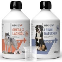 REAVET Barf Futteröl 2 Sorten x 500ml