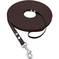 bio-leine bis 8kg für Minis Schleppleine dunkelbraun 12 m