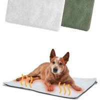 PIUPET Selbstheizende Hundedecke beige