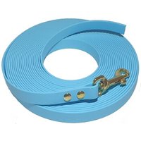 bio-leine ab 35 kg Biothane Schleppleine azurblau 7,5 m