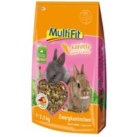 MultiFit für Zwergkaninchen mit Karotte 2,5 kg