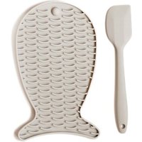 Minty&Marla Schleck Set mit Spatel Katze beige