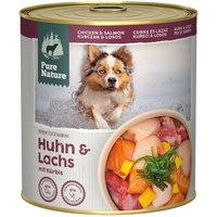 Pure Nature Adult 6x800g Lachs und Huhn