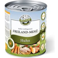 Bellfor Hundefutter Nass mit Huhn - Getreidefrei - Freiland-Menü - 800g