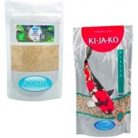 AQUARIS Sparset Premium-Koifutter Health und natürliche Teichpflege