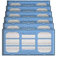 Cat Mate Ersatzfilter: Cat Mate und Dog Mate Trinkbrunnen für Haustiere (6er-Pack) (389)