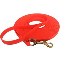 bio-leine 25-35 kg Schleppleine Biothane orange 7,5 m