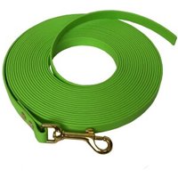bio-leine ab 35 kg Biothane Schleppleine frühlingsgrün 7,5 m