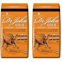 Dr John Gold Trockenfutter Huhn und Gemüse 2x15 kg