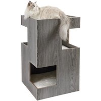 Canadian Cat Company Katzenturm Cat Castle dunkelgrau