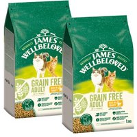 James Wellbeloved Trockenfutter Katze Adult, Getreidefrei Truthahn 2x4 kg