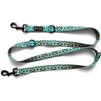 Hey Lana Führleine – Kunterbunt – 3 -fach verstellbar gelb/ grün 1,8 m, 1,5 cm