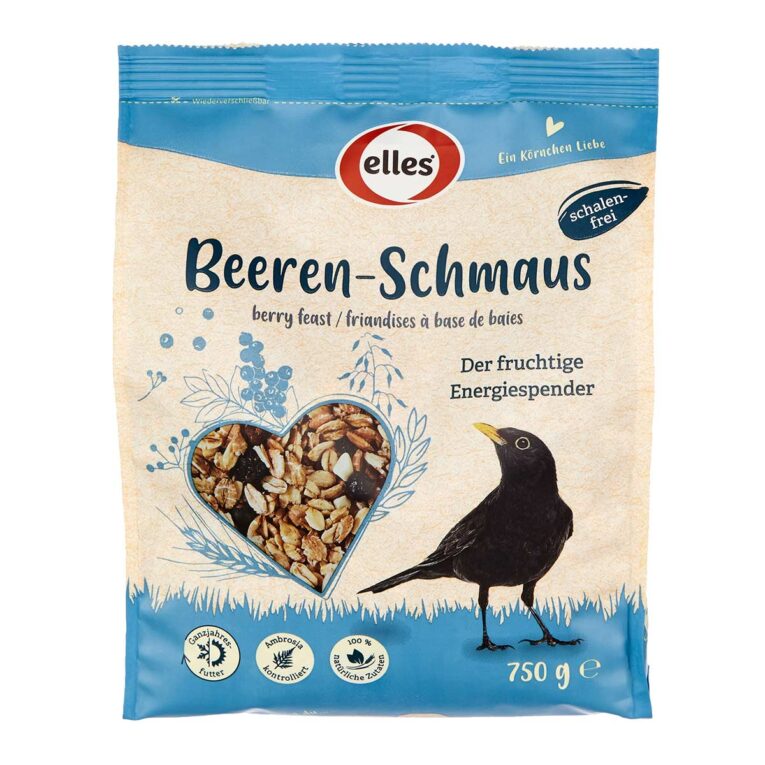 Vitaminreiches Wildvogel-Streufutter aus Körnern