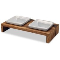 Wolters Meshidai True Doppelnapf Hundezubehör braun XS