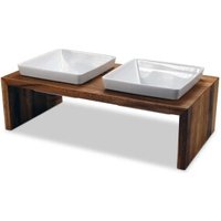 Wolters Meshidai True Doppelnapf Hundezubehör braun M