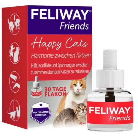 Feliway Friends 30-Tage Nachfüllflakon 4x48ml