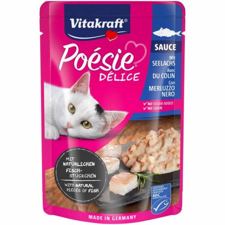 Vitakraft Poésie Délice und Seelachs 23x85g