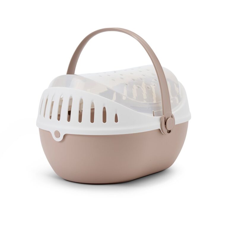 Die SAVIC Kleintier Transportbox Elmo medium ist ideal für Kleintiere bis 3kg und bietet eine komfortable Transportmöglichkeit.