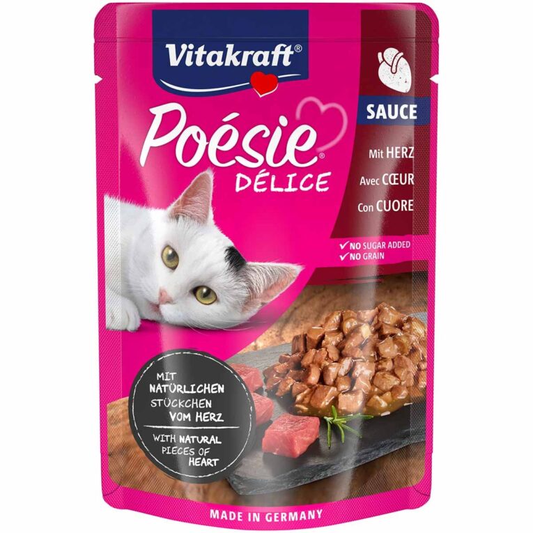 Köstliche Häppchem im praktischen Pouchbeutel von Vitakraft.