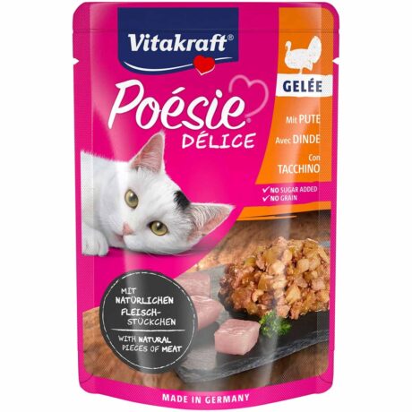 Vitakraft Poésie Délice Pute in Gelée 23x85g