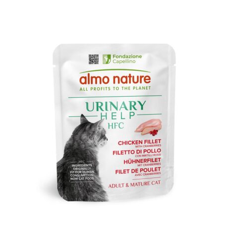 Almo Nature Urinary Help Hühnerfilet mit Cranberries 24x50 g