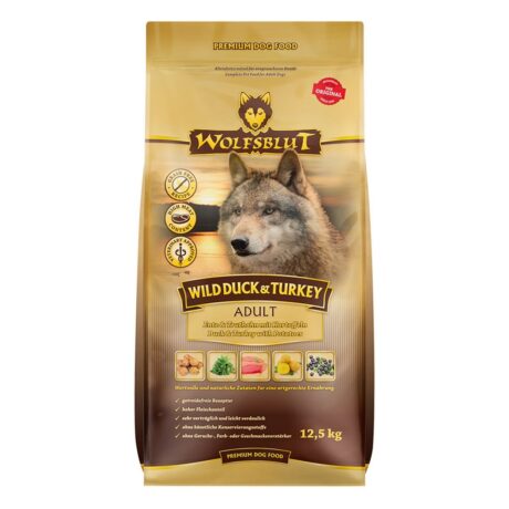 Wolfsblut Wild Duck und Turkey Adult 2x12,5kg