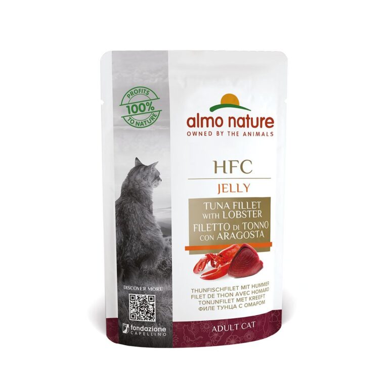 Katzen-Nassfutter von Almo Nature mit Vitaminen. Mit hochwertigem Fisch für ein besonderes Geschmackserlebnis. Das Futter ist speziell auf die Bedürfnisse von ausgewachsenen Katzen angepasst.