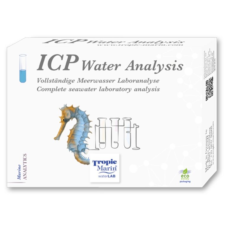 Mit der Tropic Marin ICP Water Analysis erhältst du eine professionelle Laboranalyse