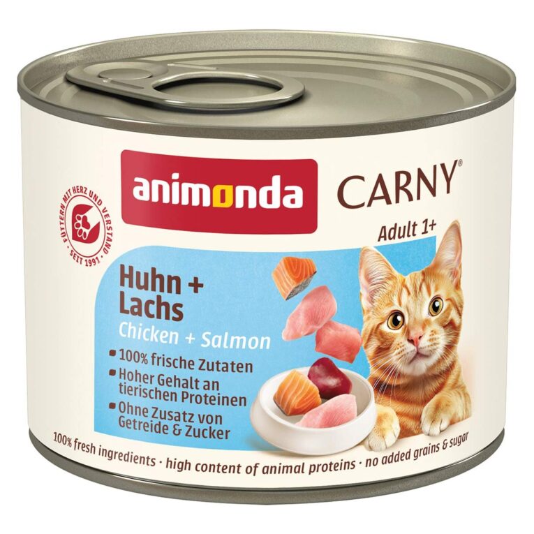 Katzen-Nassfutter von Animonda. Das Nassfutter enthält wichtige Nährstoffe für deine Katze. Tue deiner Katze etwas Gutes!
