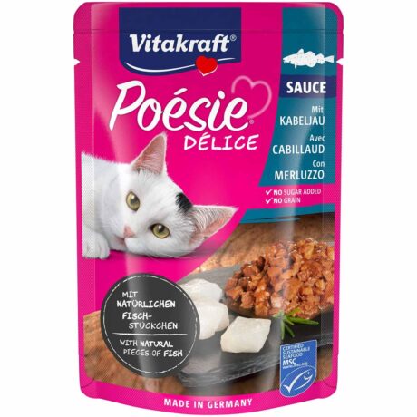 Vitakraft Poésie Délice und Kabeljau 23x85g
