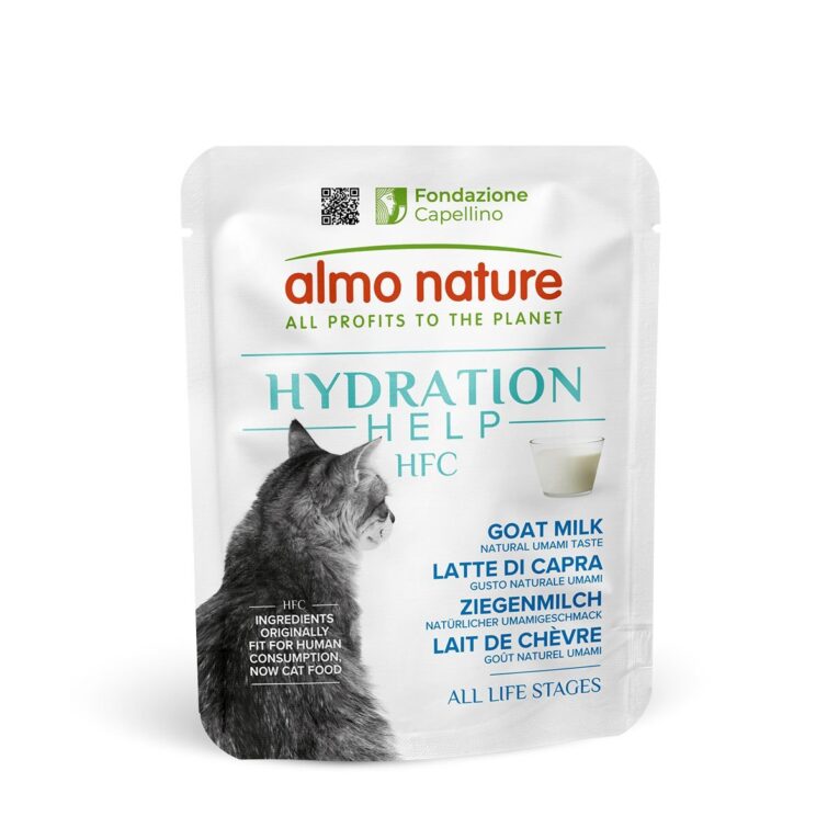 Almo Nature Hydration Help Ziegenmilch ist eine ideale Lösung
