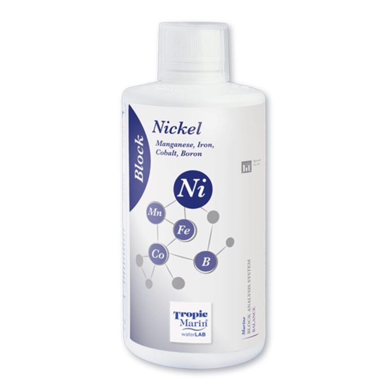 Der Tropic Marin Block Nickel ist eine konzentrierte Lösung zur Zufuhr von Nickel