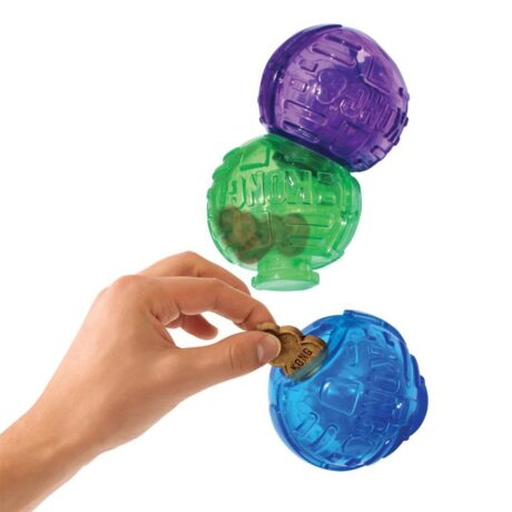 KONG Hundespielzeug Lock-It S 3er-Set
