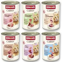 animonda Carny Nassfutter Katze Adult, Mixpaket 6x400 g