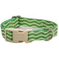 Barkalot Hundehalsband Recyceltes Polyester beige /grün M