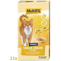 MultiFit Snack Cream x Stück Käse 11x15 g