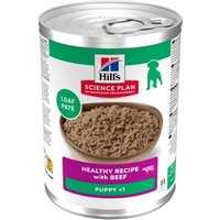 Hill's Science Plan Nassfutter Hund, Puppy, mit Rind 12x370 g